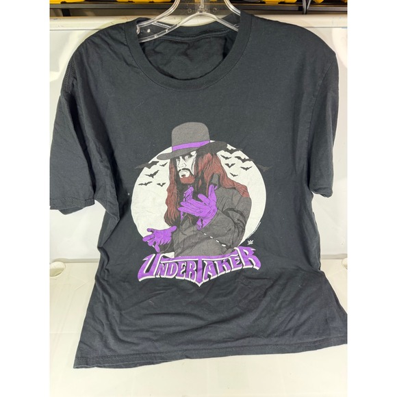 WWE Other - WWE Undertaker Graphic T Shirt Black Purple Wrestling 2019 Size Medium